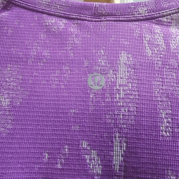 lululemon athletica Lavender Tie-Dye Long Sleeve Top - Picture 7 of 8